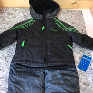 London Fog 2 pc snow suit. 12m NWT